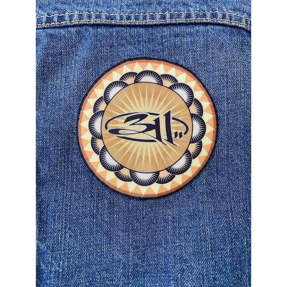 Embroidered 311 Band Logo Levi’s Blue Denim Jean Trucker Jacket Kids Size 5 - Picture 11 of 11